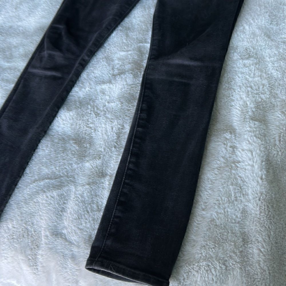 Abercrombie & Fitch Super-Skinny High Rise Curvy Love Black Jeans (Women's 27) - Picture 3 of 8